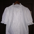Отдается в дар блузка женская с шитьем р.50