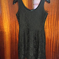 Отдается в дар Чёрное платье Terranova (XS, рост ниже 160)