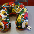 Отдается в дар Подушка-подголовник «Angry Birds»