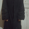 Отдается в дар Длинный женский пуховик (зимняя куртка) 42~44 размер