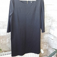 Отдается в дар Черное платье H&M размер евро L, наш 52-54( !)