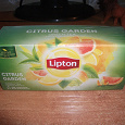 Отдается в дар Цитрусовый чай Lipton 25 пакетиков