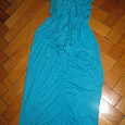 Отдается в дар тонкое бирюзовое платье asos 40-42