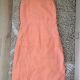 Отдается в дар Платье женское оранжевое остин лен