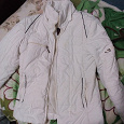 Отдается в дар куртка белая 42- 44 размер