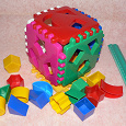 Отдается в дар Игрушка кубик-конструктор