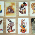 Отдается в дар Детские почтовые открытки из 70-80-х