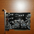 Отдается в дар Контроллер USB 2.0 — FireWire ieee 1394 — PCI