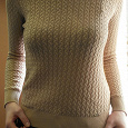 Отдается в дар Бежевый женский свитер