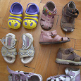 Отдается в дар летняя детская обувь, размеры 20-23