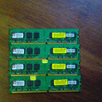 Отдается в дар Оперативная память RAM DDR2 1Gb — 4 штуки