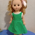 Отдается в дар Кукла в зеленом платье