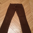 Отдается в дар джинсы коричневые размер 42