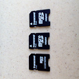 Отдается в дар Адаптеры micro sd.