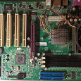 Отдается в дар Материнская плата EPoX 8KRAI DDR-1 + Процессор