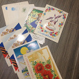 Отдается в дар чистые открытки и конверты СССР