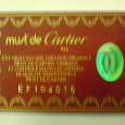 Отдается в дар карточка Cartier в коллекцию