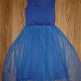Отдается в дар Трикотажное синее платье