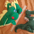 Отдается в дар мягкие игрушки драконы
