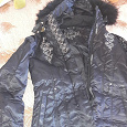 Отдается в дар Куртка женская зимняя черная, 42