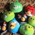 Отдается в дар Мягкие игрушки Angry Birds