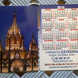 Отдается в дар КК (карманный календарик) Барселлона