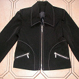 Отдается в дар Черный школьный пиджак для девочки. Рост 146