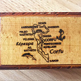 Отдается в дар Шкатулка деревянная с острова Корфу