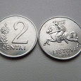 Отдается в дар Монета Литва 2 цента (1991)