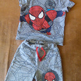 Отдается в дар футболка и шортики «человек-паук»на мальчика 104 см.