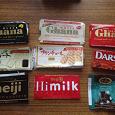 Отдается в дар Обертки от шоколада Япония, Дальний Восток