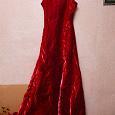 Отдается в дар Вечернее красное платье