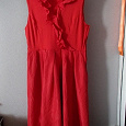 Отдается в дар Платье красное шикарное, размер 46-48
