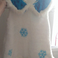 Отдается в дар Новогодний костюм для девочки «Снежинка».