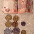 Отдается в дар Две гривны и монеты Украины