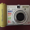 Отдается в дар фотоаппарат Canon A70 3.2 mega pixels