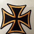 Отдается в дар Термонаклейка «Мальтийский крест»