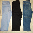 Отдается в дар джинсы подростковые для девочки р.38-40 (добавлено)