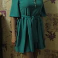 Отдается в дар Женское платье зеленое 42-44