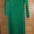 Отдается в дар Зеленое платье 44