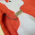 Отдается в дар Теплый оранжевый свитер