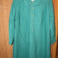 Отдается в дар Зеленое платье 50-54 размера…
