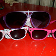 Отдается в дар Солнцезащитные очки для девочки 2-3 года