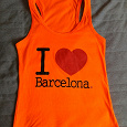Отдается в дар Сувенирная футболка из Барселоны, ОВ 19.05