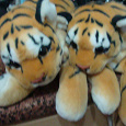 Отдается в дар мягкие игрушки тигры,2 шт.