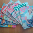 Отдается в дар Журналы Burda 1990-1999 6 шт с выкройками.
