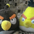 Отдается в дар Птички и свинка Angry Birds