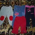 Отдается в дар детская одежда для девочки: штанишки, слипик, костюмчик вязаный, кофточка, юбочка