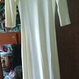 Отдается в дар Белое вязанное платье полушерсть пр-во Польша 42-44 (S) рост 170-175