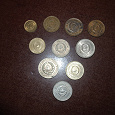 Отдается в дар набор монет Югославии